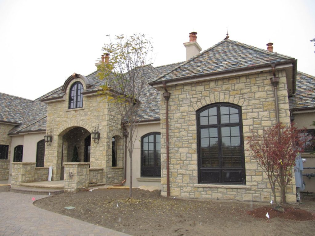 copper roofs combined with slate