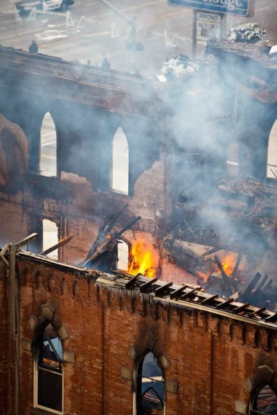 Don't let this be your sad story. Let Spengler Industries help you find the fire resistant wall and roof solutions you are looking for.